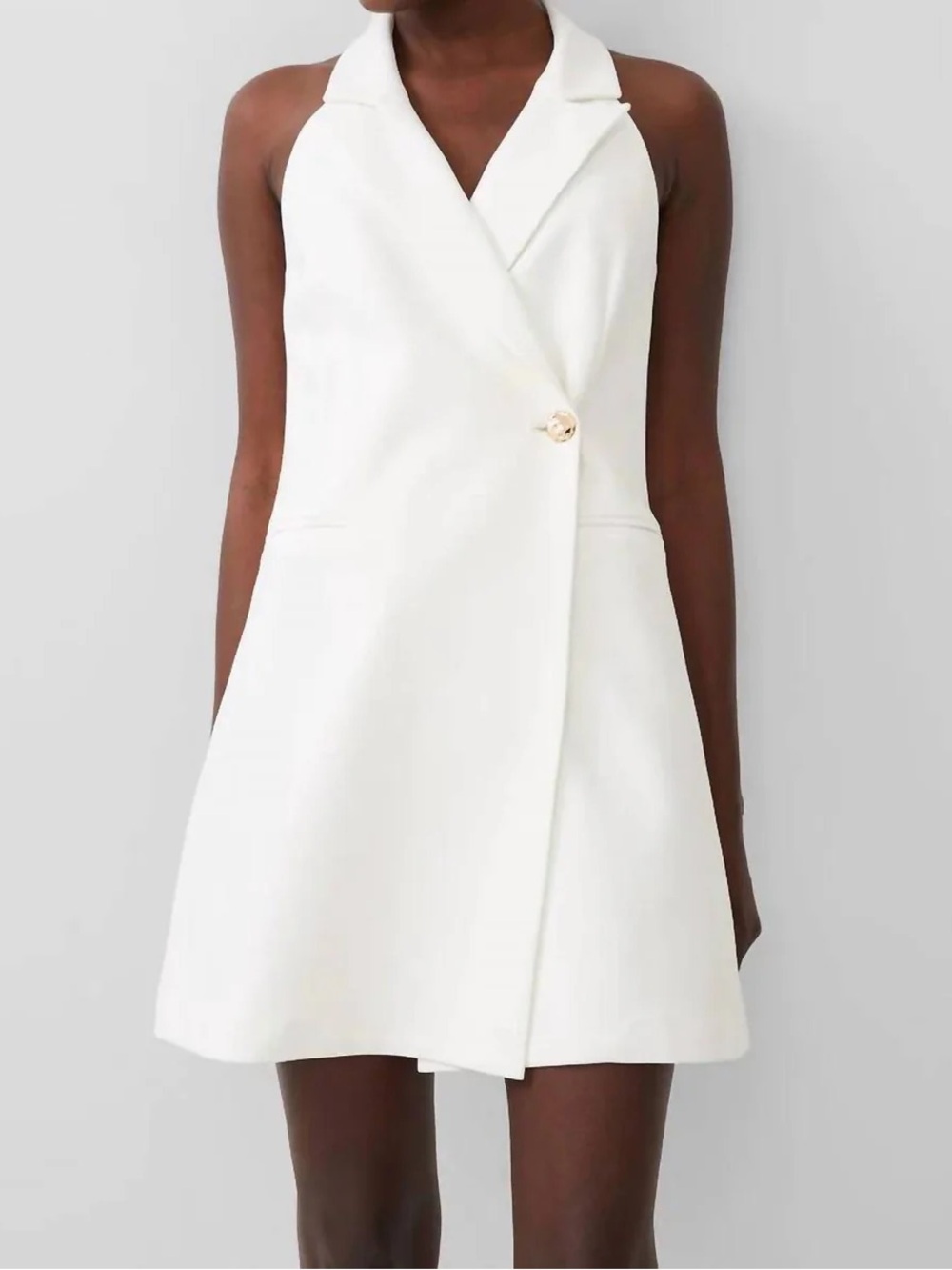 French Connection Whisper Halter Blazer Dress / Women’s Size 8